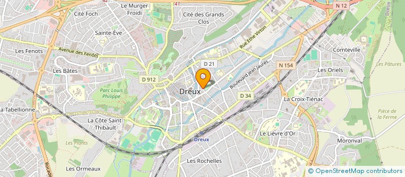localisation de l'entreprise VELO SPORT DROUAIS à DREUX