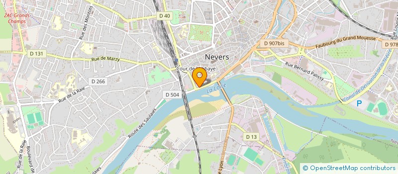 localisation de l'entreprise VELO SPORT NIVERNAIS MORVAN à NEVERS
