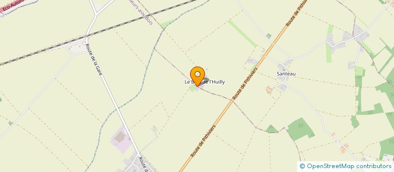 localisation de l'entreprise VELO SPORT SAINT-CYRIEN  SANTEAU