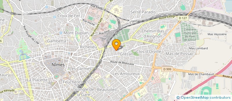 localisation de l'entreprise VELO SUD  NIMES