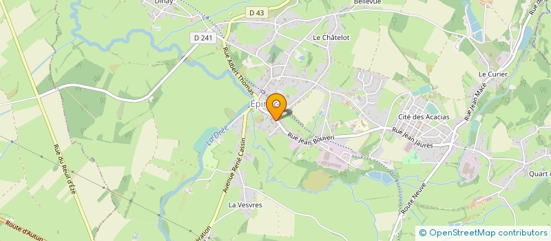 localisation de l'entreprise VELO TOUR SOLUTION  EPINAC