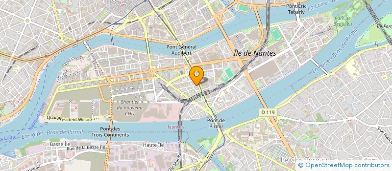 localisation de l'entreprise VELO TOUT TERRAIN NANTAIS à NANTES