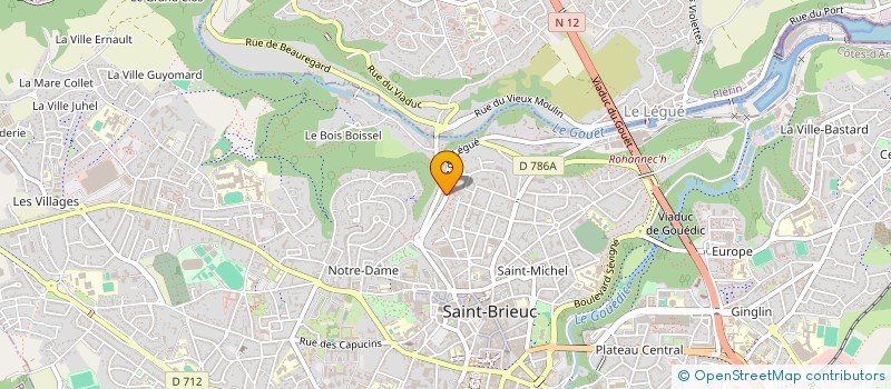 localisation de l'entreprise VELO UTILE à SAINT-BRIEUC