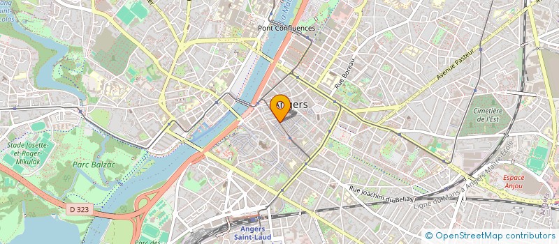 localisation de l'entreprise VELO-WATT  ANGERS