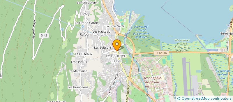 localisation de l'entreprise VELOBRICOLAC  LE BOURGET-DU-LAC