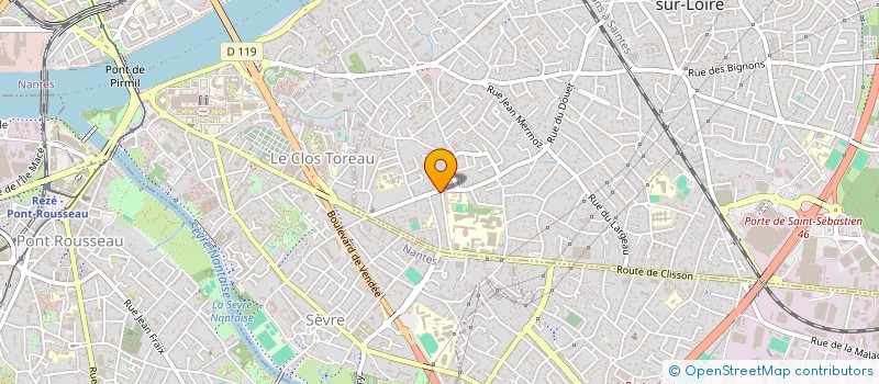 localisation de l'entreprise VELOCATCHING à SAINT-SEBASTIEN-SUR-LOIRE