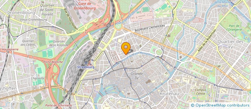 localisation de l'entreprise VELOCE à STRASBOURG