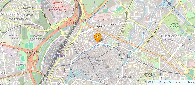 localisation de l'entreprise VELOCE à STRASBOURG