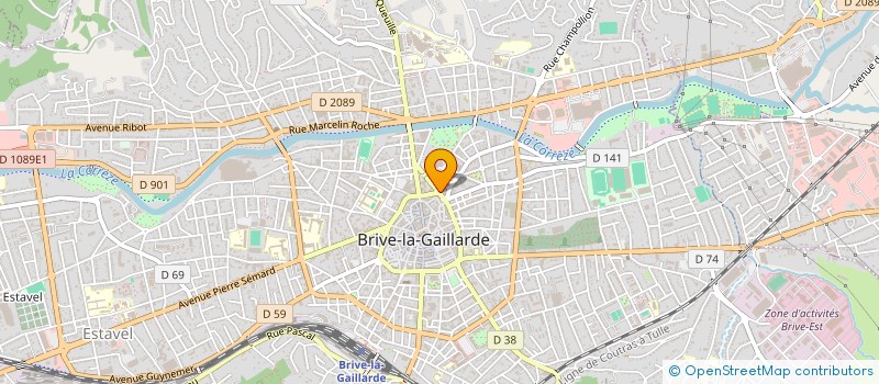 localisation de l'entreprise VELOCE CLUB TULLISTE  BRIVE-LA-GAILLARDE