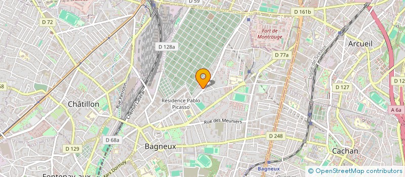 localisation de l'entreprise VELOCE EXPRESS à BAGNEUX