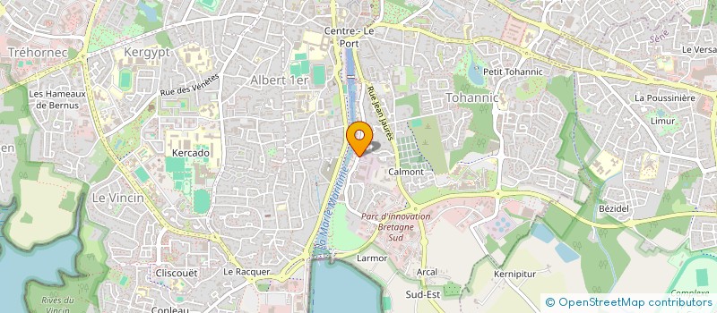 localisation de l'entreprise VELOCE VANNETAIS HANDISPORT à VANNES