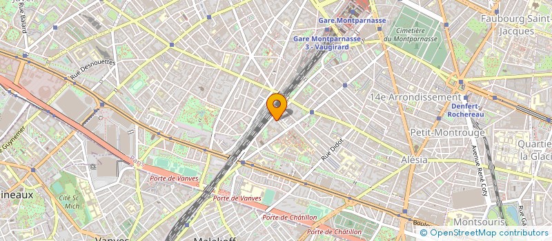 localisation de l'entreprise VELOCIROTOR à PARIS