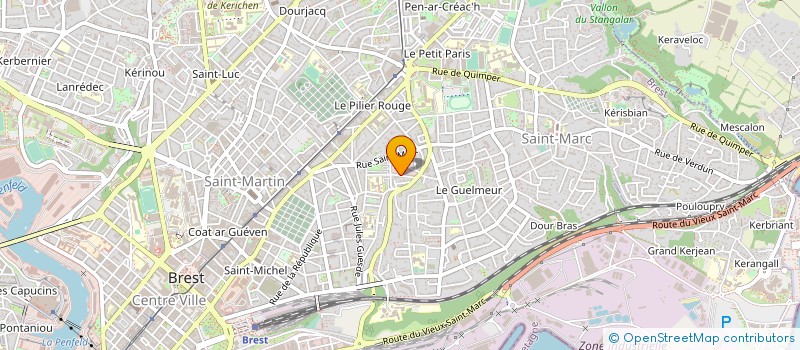 localisation de l'entreprise VELOCOMOTION à BREST