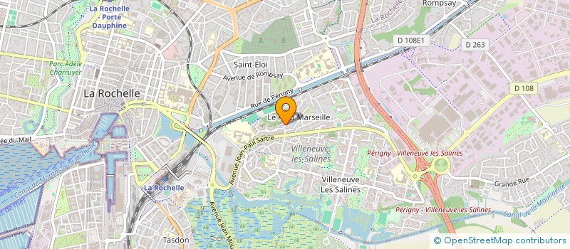 localisation de l'entreprise VELODICETTE  LA ROCHELLE