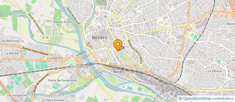 localisation de l'entreprise VELODREAM  BEZIERS