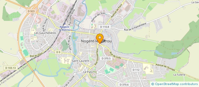 localisation de l'entreprise VELOLEGER à NOGENT-LE-ROTROU