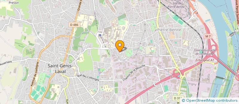 localisation de l'entreprise VELOMAN2 à OULLINS-PIERRE-BENITE