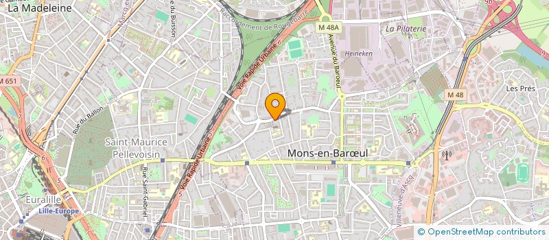 localisation de l'entreprise VELONORD  MONS-EN-BARUL