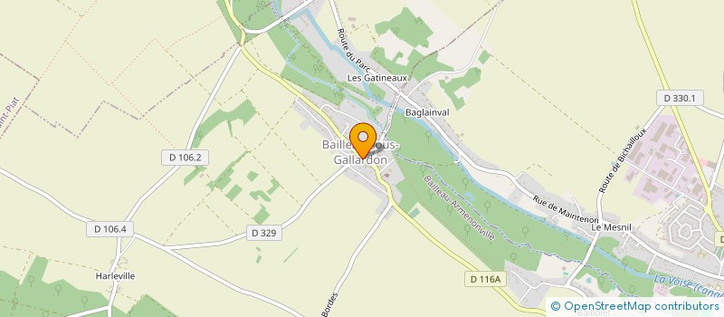 localisation de l'entreprise VELORAILS DU PAYS CHARTRAIN à BAILLEAU-ARMENONVILLE