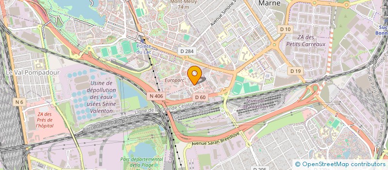 localisation de l'entreprise VELORIA CAPITAL  CRETEIL