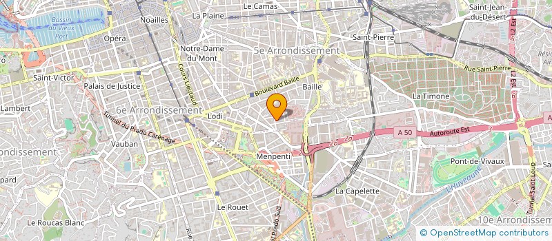 localisation de l'entreprise VELOSOPHIE à MARSEILLE