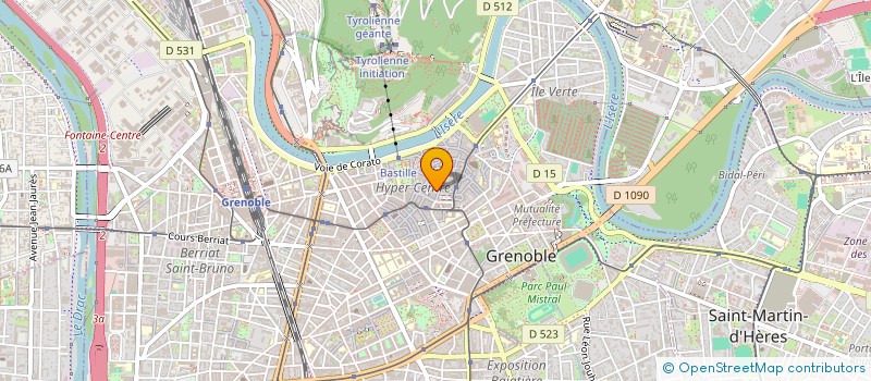 localisation de l'entreprise VELOSSITY à GRENOBLE