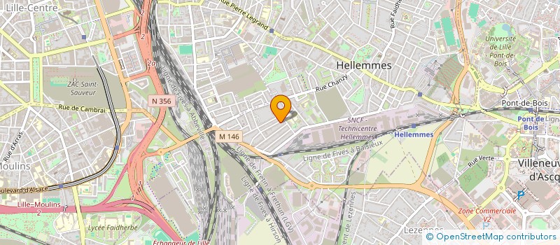 localisation de l'entreprise VELOTAFONS à LILLE