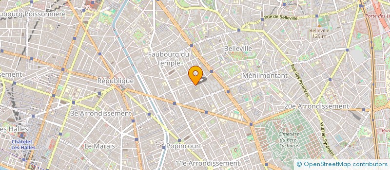 localisation de l'entreprise VELOURS DEVICES  PARIS