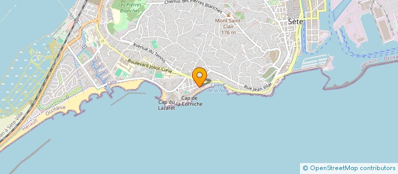 localisation de l'entreprise VELOURS ET VOLUPTE  SETE