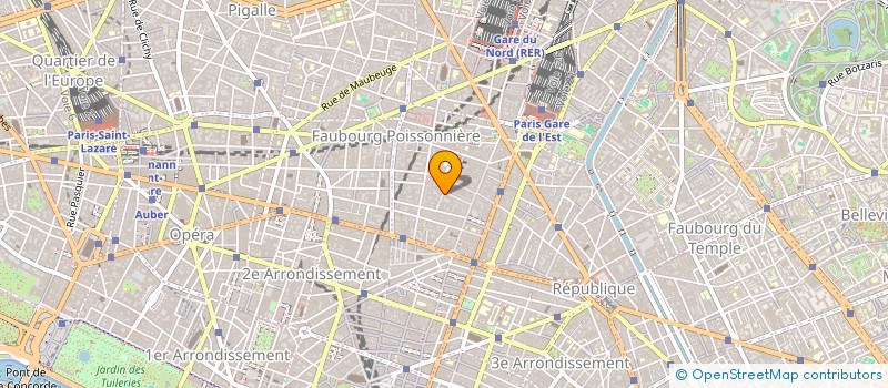 localisation de l'entreprise VELOURS MUSIC  PARIS