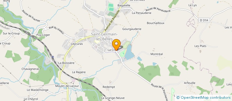 localisation de l'entreprise VELOVERTIGO  CAYLUS