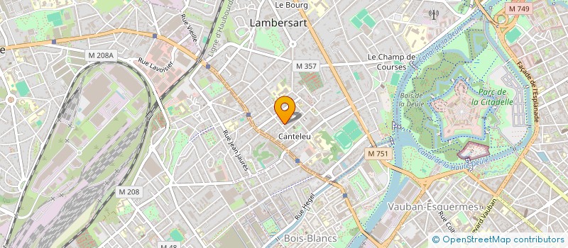 localisation de l'entreprise VELOWOMON à LAMBERSART
