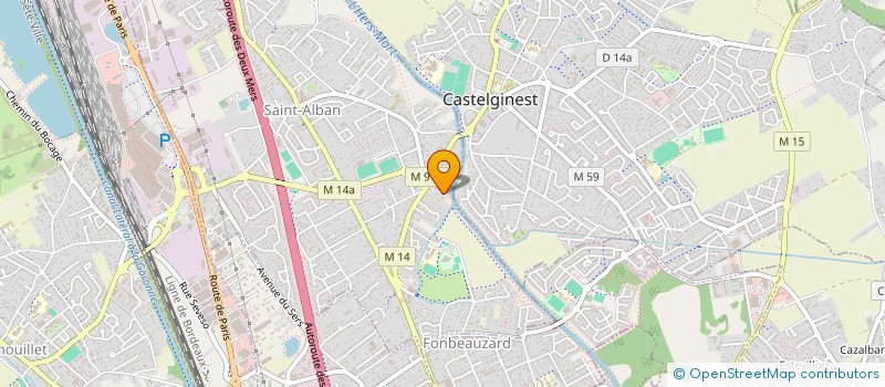 localisation de l'entreprise VELOX-ALU  SAINT-ALBAN