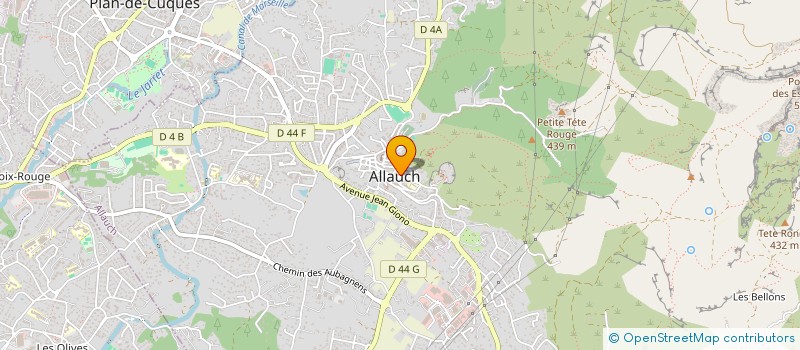 localisation de l'entreprise VELOZIFRE  ALLAUCH