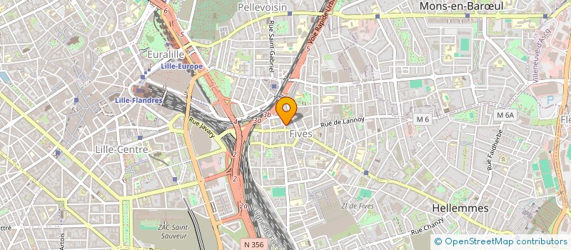 localisation de l'entreprise VELPA à LILLE