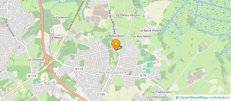 localisation de l'entreprise VELTHA  HAUTE-GOULAINE