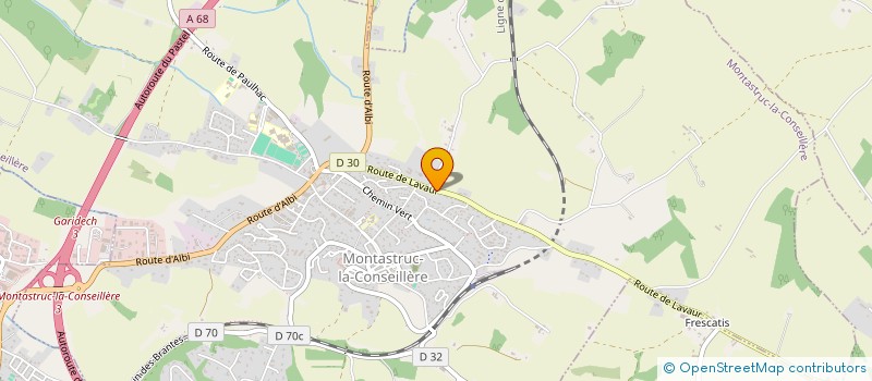 localisation de l'entreprise VELTIA  MONTASTRUC-LA-CONSEILLERE