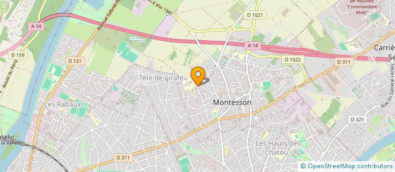 localisation de l'entreprise VELTIS  MONTESSON