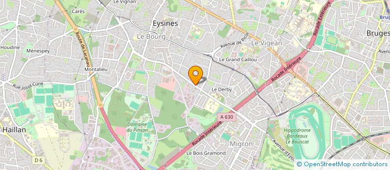 localisation de l'entreprise VELTIS CORP  EYSINES