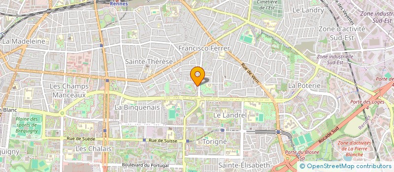 localisation de l'entreprise VELTO  RENNES