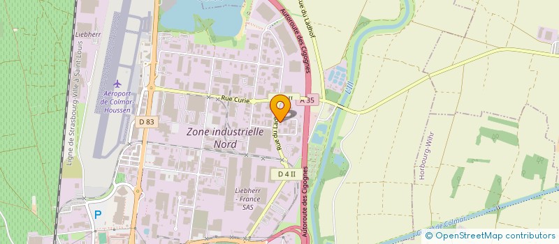 localisation de l'entreprise VELTRACING  COLMAR