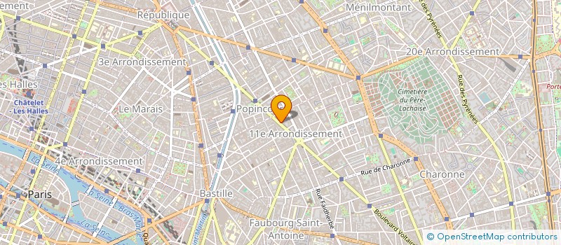 localisation de l'entreprise VELUCIDAD  PARIS