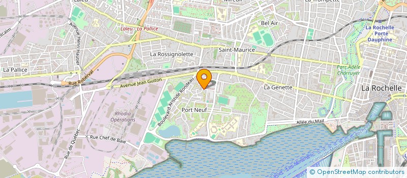 localisation de l'entreprise VELUR YACHTING  LA ROCHELLE