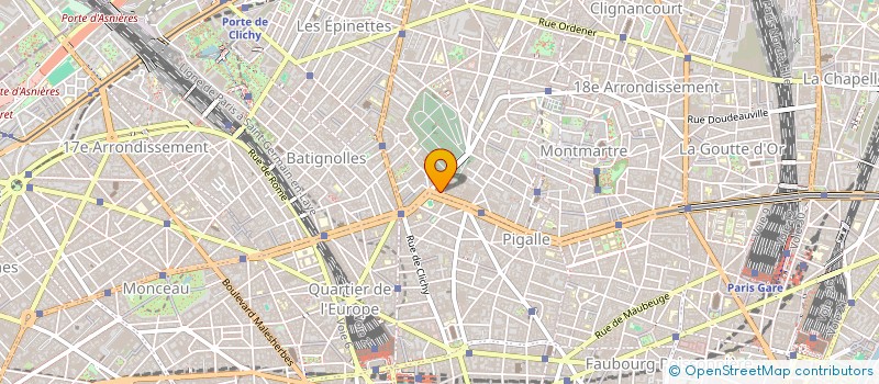 localisation de l'entreprise VELVET AGENCY  PARIS