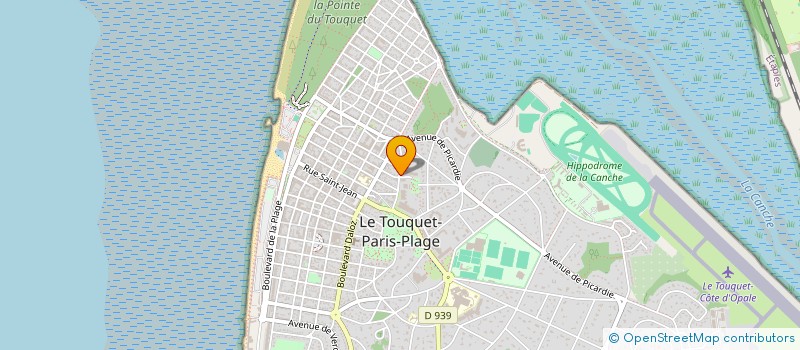 localisation de l'entreprise VELVET CLASS à LE TOUQUET-PARIS-PLAGE