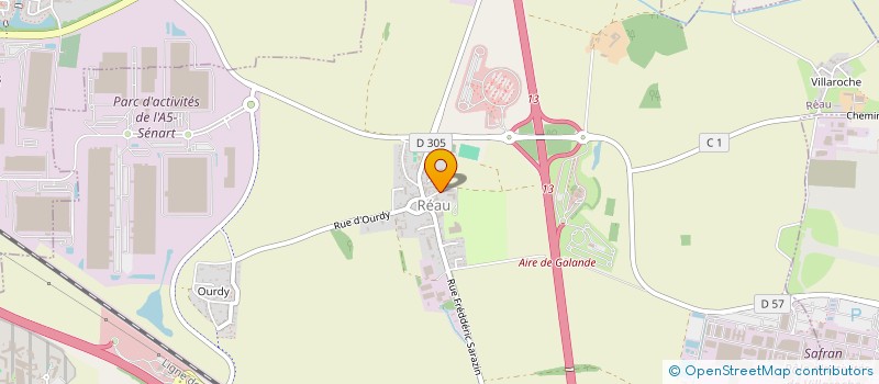 localisation de l'entreprise VELVET CORNER  REAU