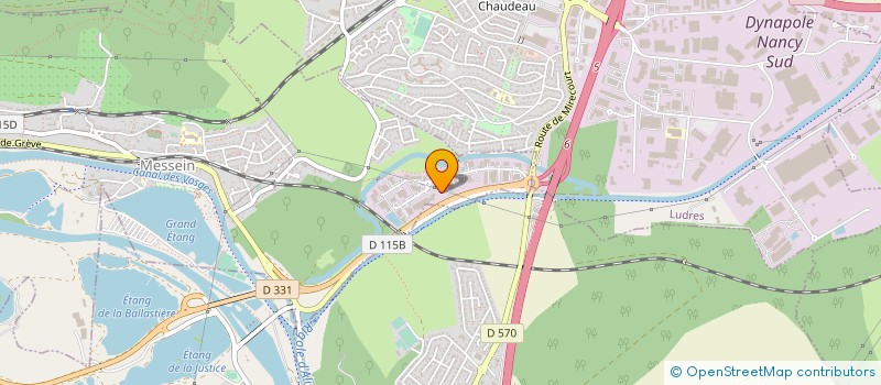 localisation de l'entreprise VELVET INNOVATIVE TECHNOLOGIES  NANCY