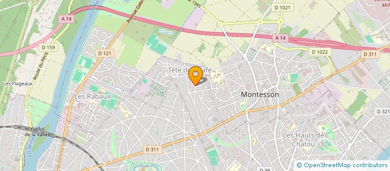 localisation de l'entreprise VELVIBEL  CHATOU