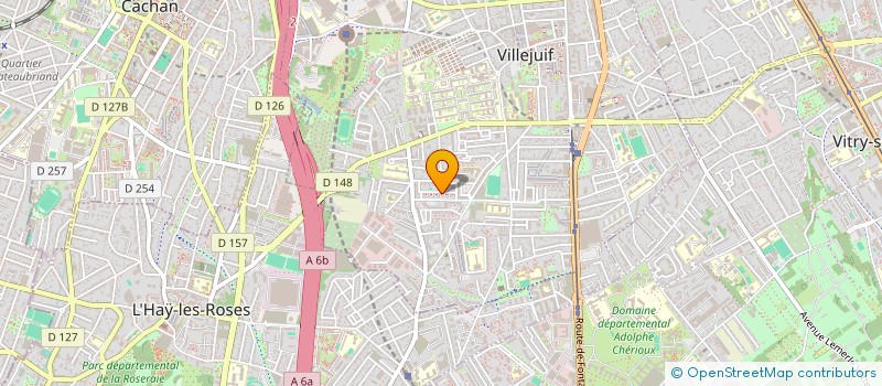 localisation de l'entreprise VELYCO94  VILLEJUIF