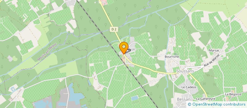 localisation de l'entreprise VELYSION  SOUSSANS